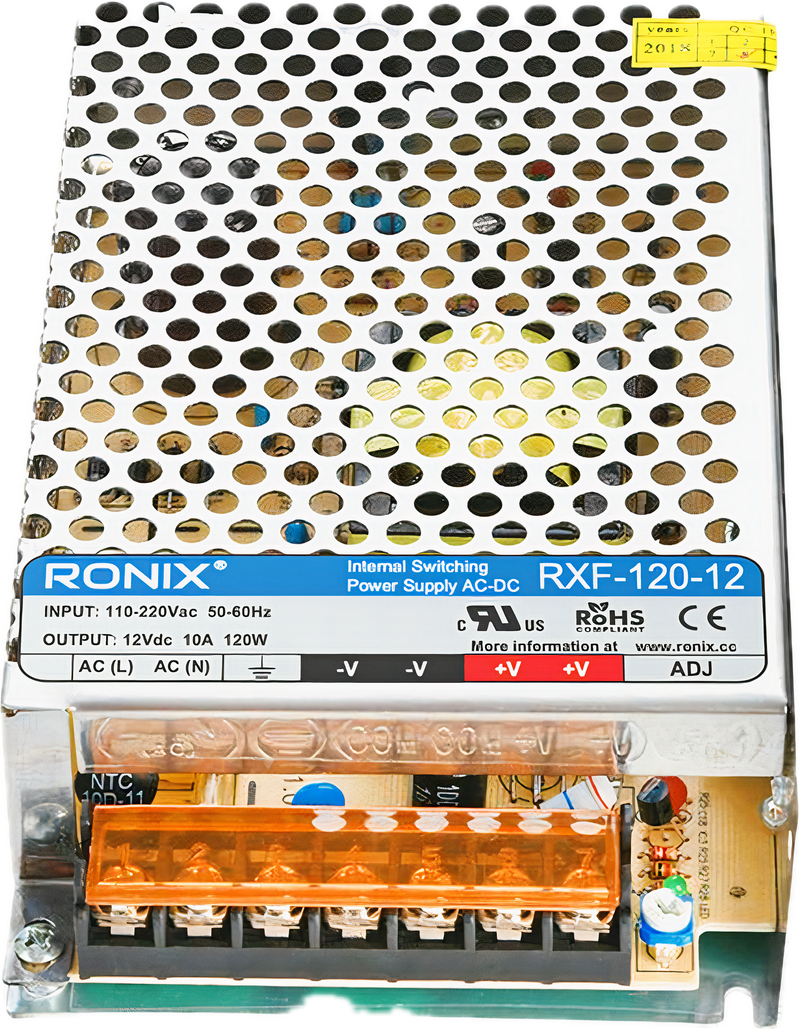 12v 10A Fuente de voltaje conmutada RONIX RFX-120-12