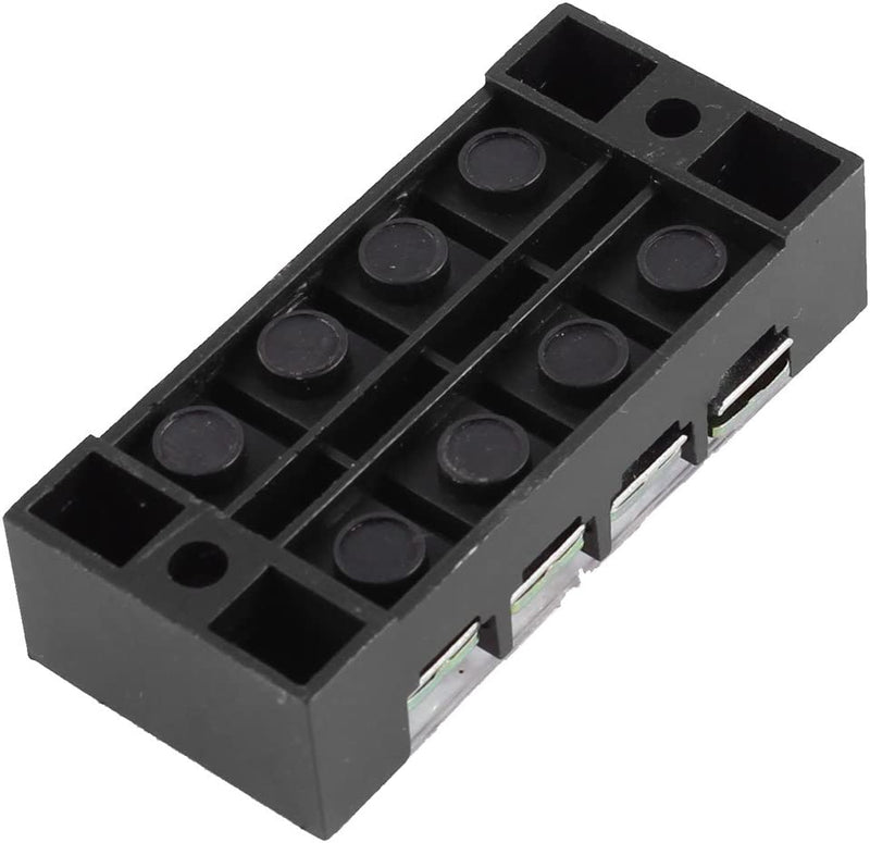 Banco de terminales TB-2504 8 tornillos 2 filas