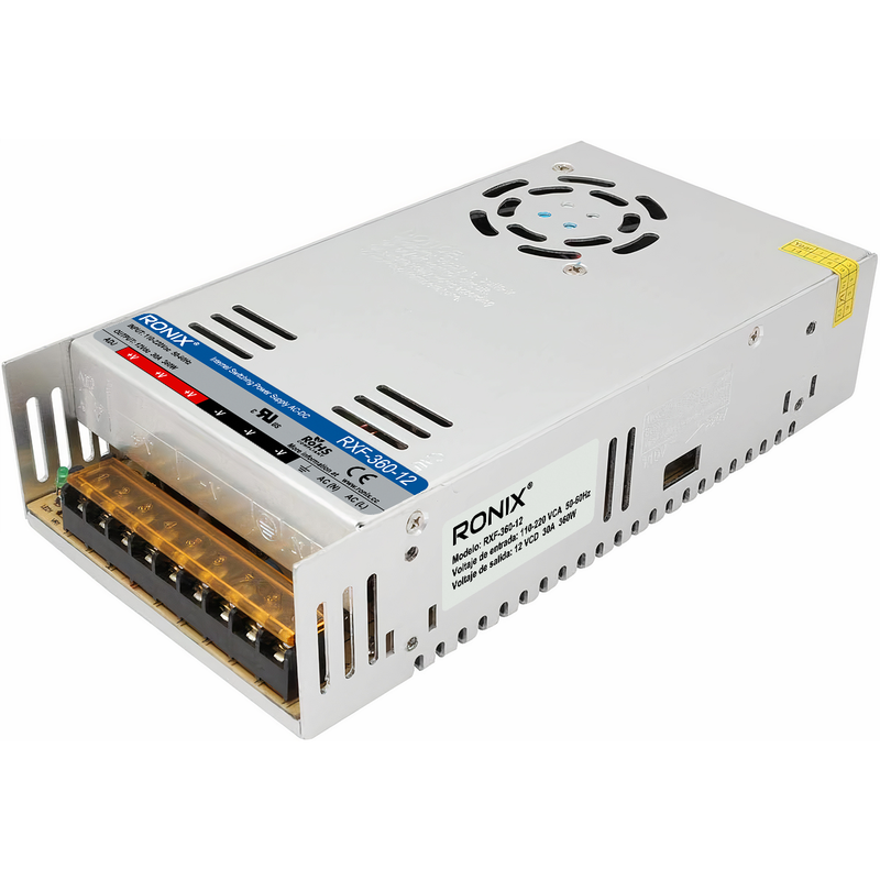 12v 30A Fuente de voltaje conmutada RXF-360-12