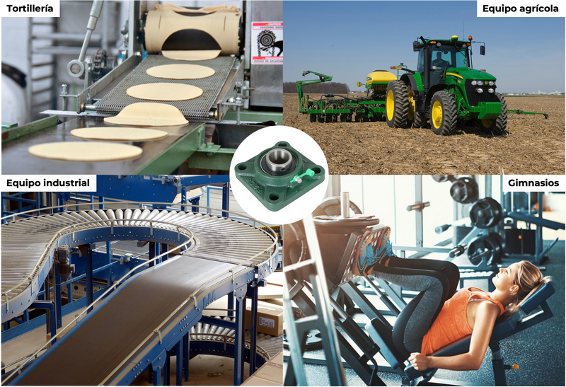 Chumacera de pared 1 pulgada UCF205-16