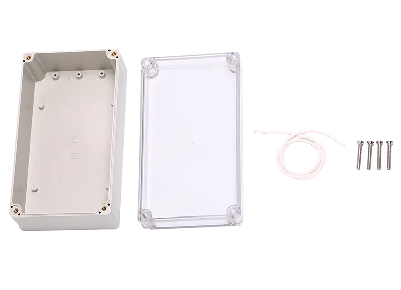 158x90x60MM Transparente caja para proyectos