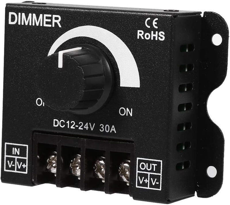 Dimmer led 12v-24v 30a regulador de brillo atenuador