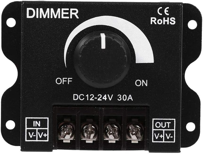 Dimmer led 12v-24v 30a regulador de brillo atenuador
