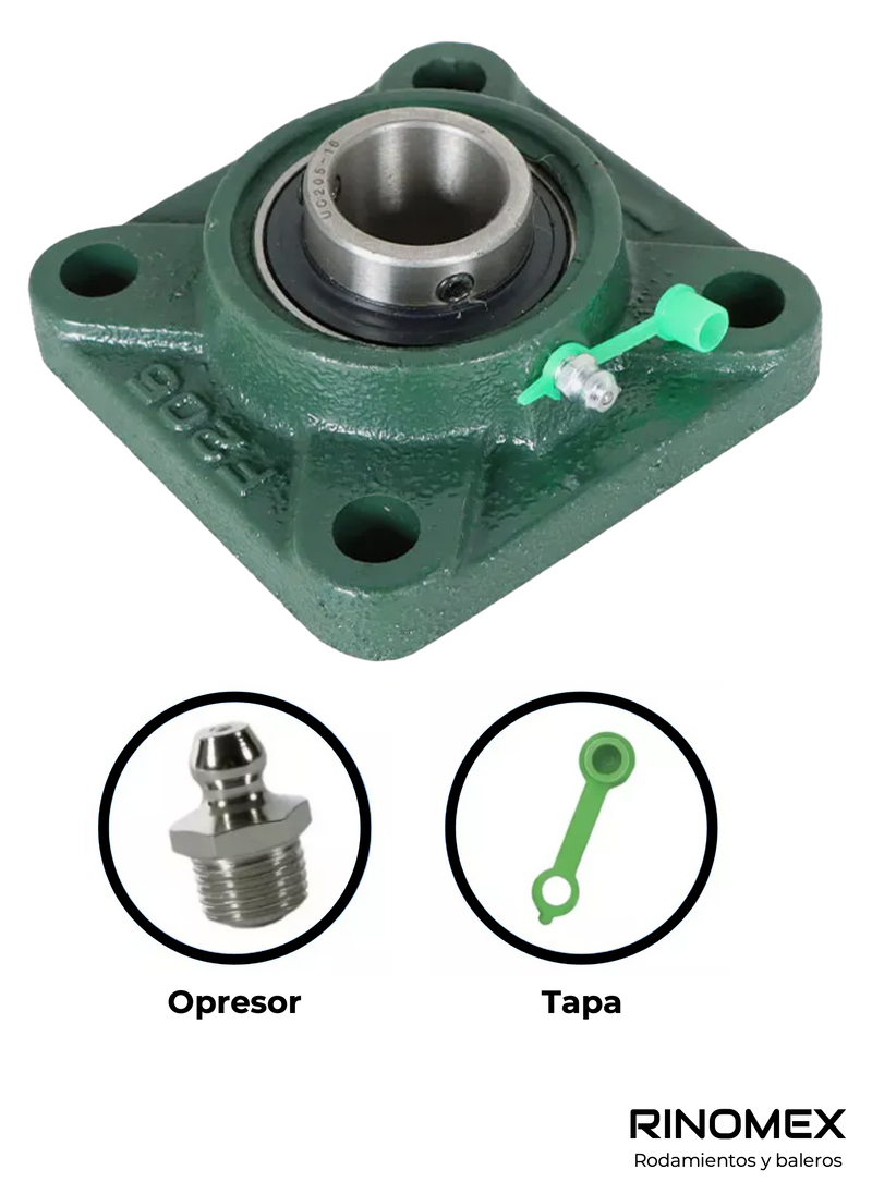 Chumacera de pared 1 pulgada UCF205-16