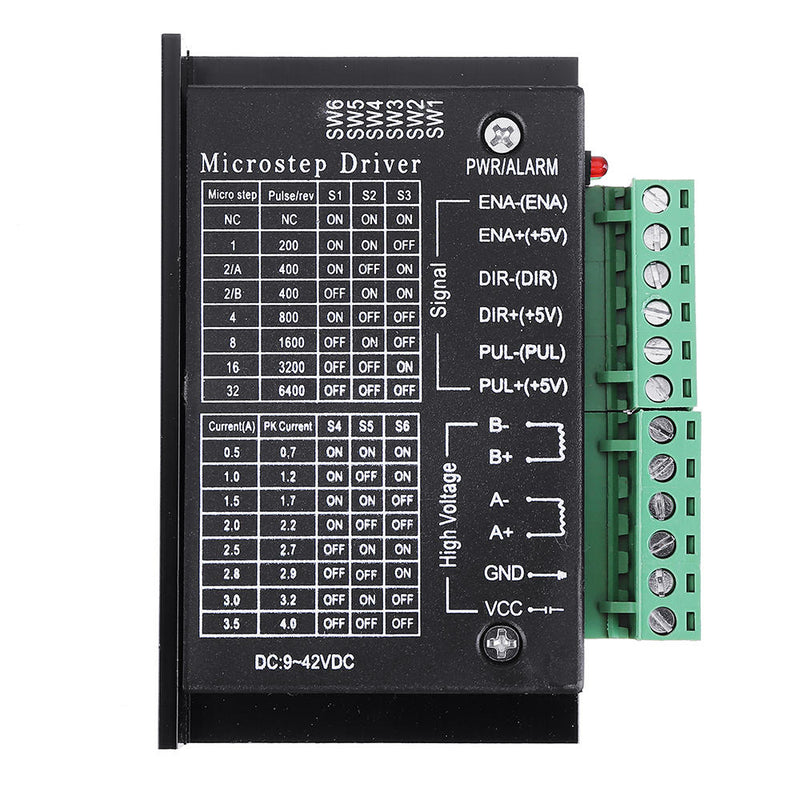 TB6600 5A 42V Driver para motor a pasos