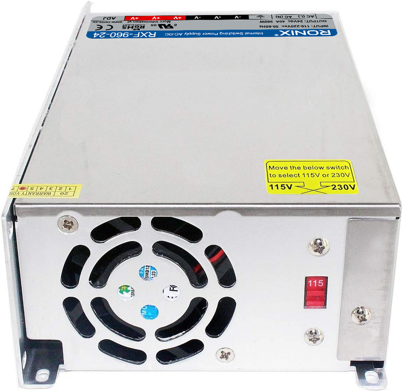 24v 40A Fuente de voltaje conmutada RXF-960-24