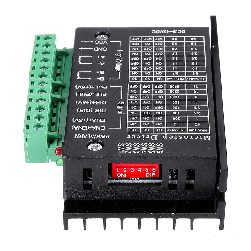 TB6600 5A 42V Driver para motor a pasos