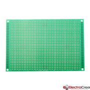 8x12cm Perforada tablilla fenólica - ElectroCrea