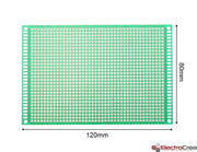 8x12cm Perforada tablilla fenólica - ElectroCrea