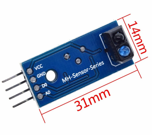 TCRT5000 Módulo sensor óptico reflectivo