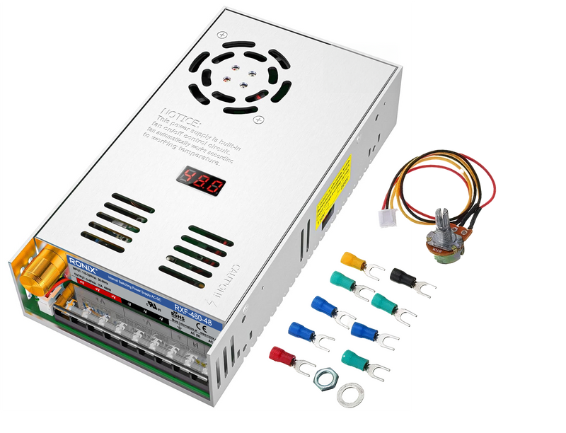 0-48v 10A Regulable fuente de voltaje conmutada RXF-480-48