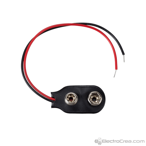 Conector para bateria 9v - ElectroCrea