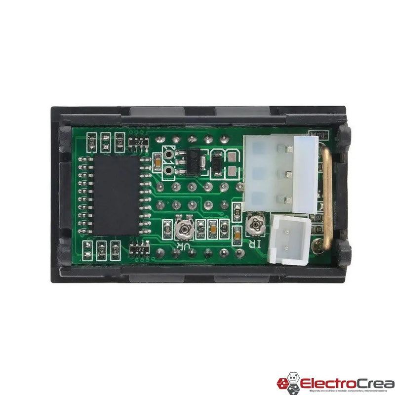 Voltímetro y amperímetro 3-100v DC - ElectroCrea