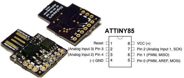 DigiSpark USB ATtiny85 - ElectroCrea