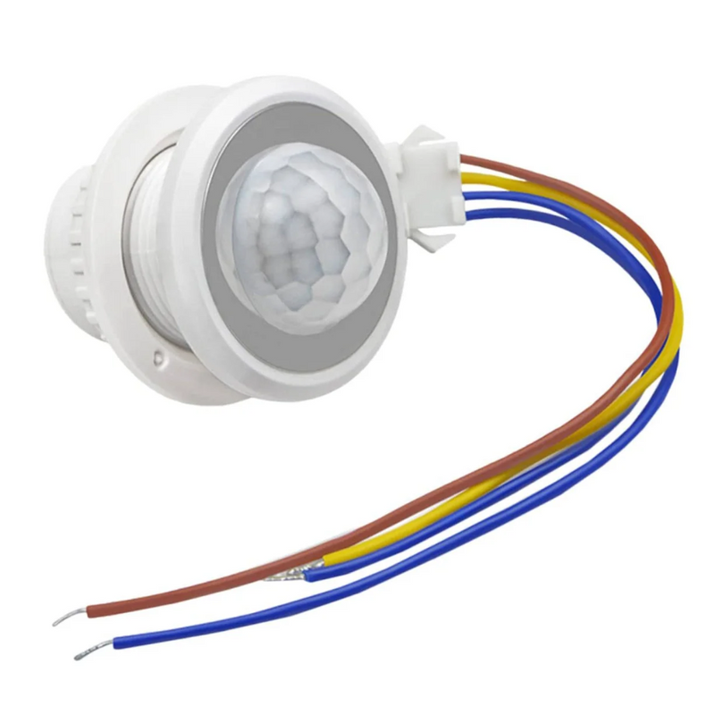 Sensor de Movimiento PIR Empotrable 110V–240V