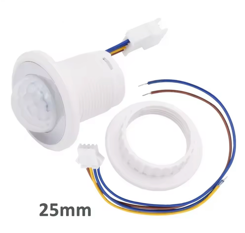 Sensor de Movimiento PIR Empotrable 110V–240V