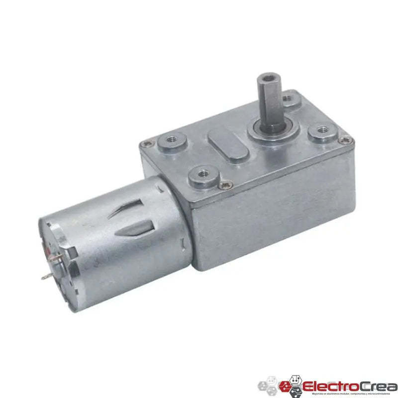 JGY-370 12V Motorreductor tipo gusano - ElectroCrea