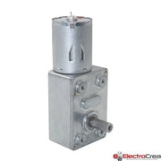 JGY-370 12V Motorreductor tipo gusano - ElectroCrea
