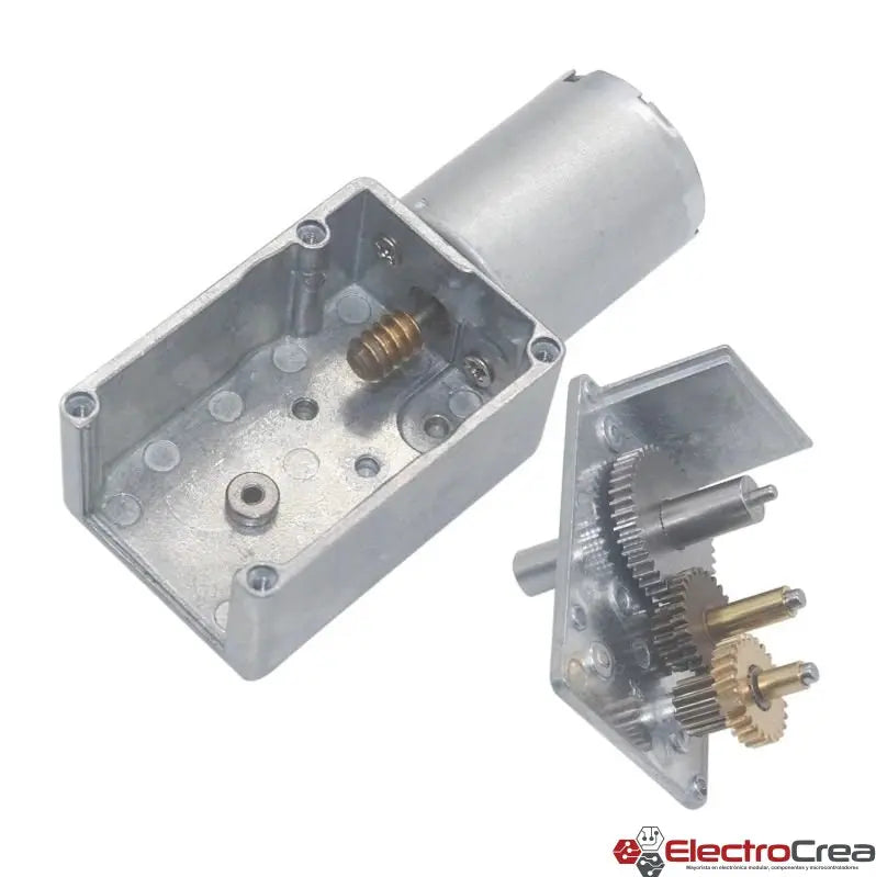 JGY-370 12V Motorreductor tipo gusano - ElectroCrea