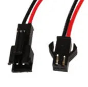 Conector macho hembra de 2 pines SMP 22 AWG - ElectroCrea