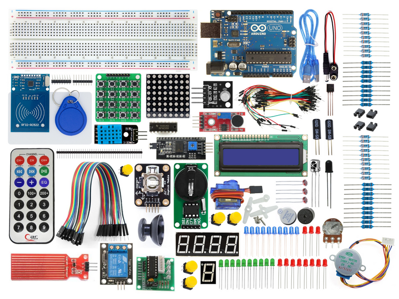 Kit Starter Arduino R3 con 165 Piezas