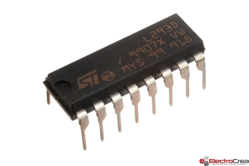 Controlador de motores puente H L293D