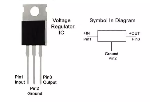 LM7806 Regulador de voltaje