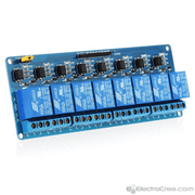 Módulo de 8 relevadores - ElectroCrea