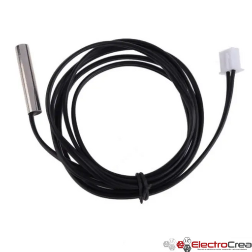 Sensor de temperatura termistor NTC 10K contra agua - ElectroCrea