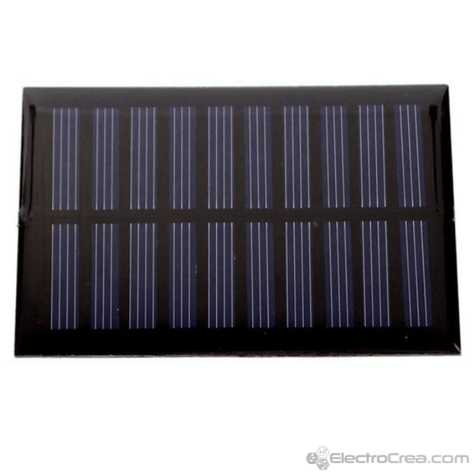 Panel solar 5v .8W - ElectroCrea