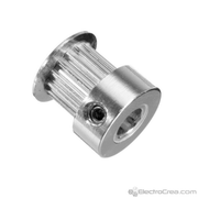 Polea dentada GT2 16 dientes 5mm - ElectroCrea