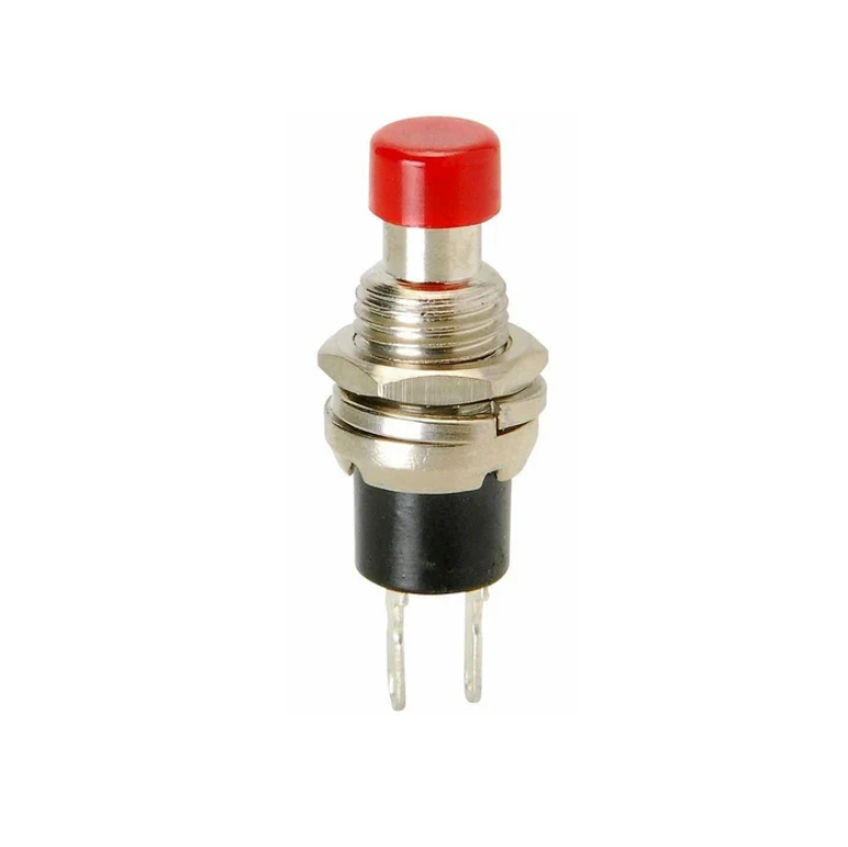 PBS-110 Rojo S/E 125v 3A Interruptor push botón