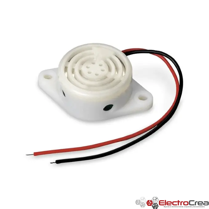 Buzzer de tono constante 3-24V - ElectroCrea