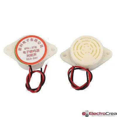 Buzzer de tono constante 3-24V - ElectroCrea