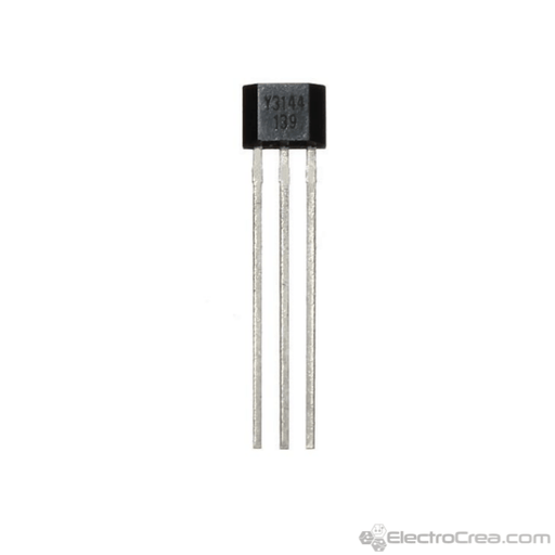 Sensor de efecto hall A3144 - ElectroCrea