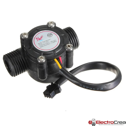 YF-S201 Caudalímetro 1-30L/min - ElectroCrea