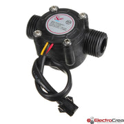 YF-S201 Caudalímetro 1-30L/min - ElectroCrea