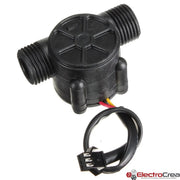 YF-S201 Caudalímetro 1-30L/min - ElectroCrea