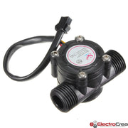 YF-S201 Caudalímetro 1-30L/min - ElectroCrea