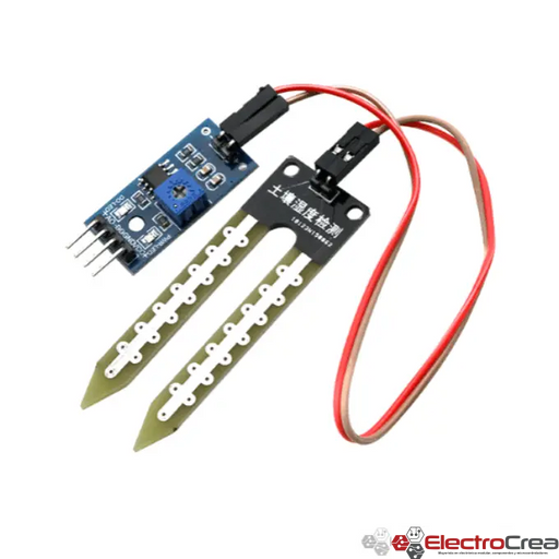 Sensor de humedad de suelo - ElectroCrea