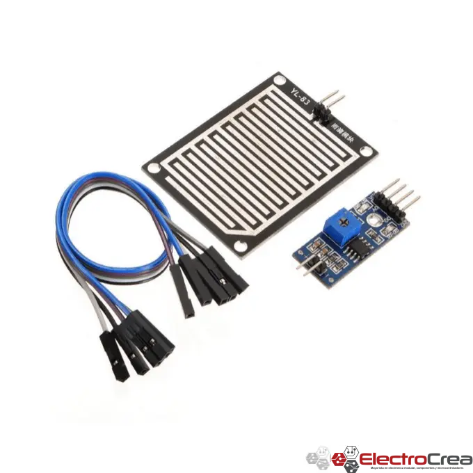 Sensor de lluvia/agua ajustable - ElectroCrea