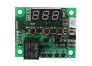 Termostato para control de temperatura con switch  12v. - ElectroCrea