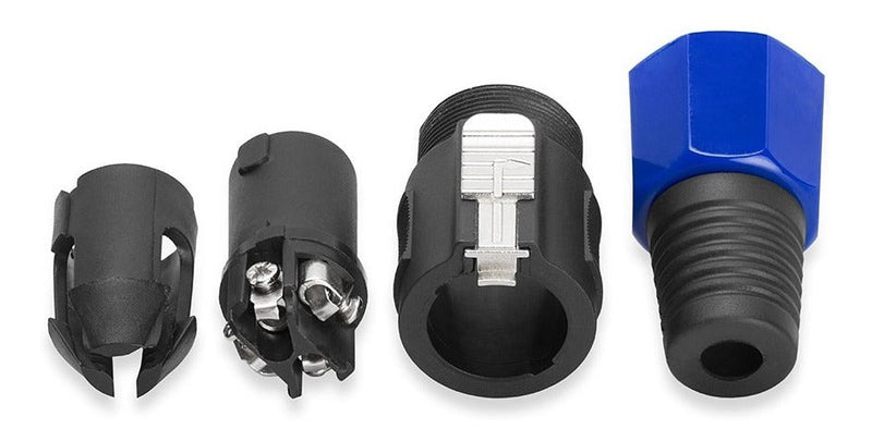 NL4FX Speakon plug tipo neutrik 4 vias