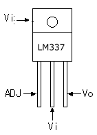 Regulador de voltaje negativo LM337T - ElectroCrea